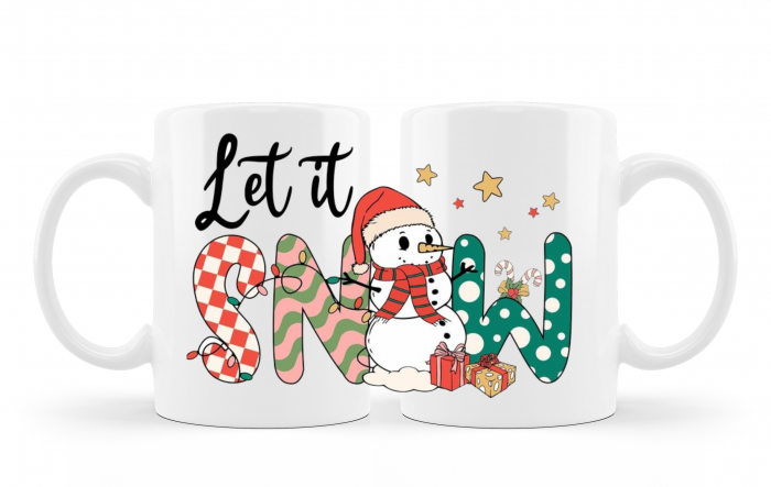 Cana personalizata Let it snow [1]