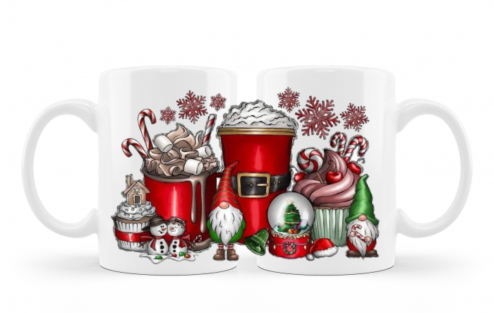 Cana personalizata Red Christmas [1]