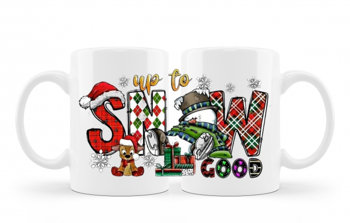 Cana personalizata Up to snow good [1]