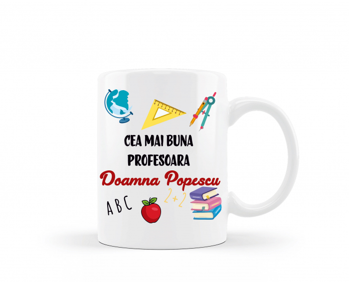 Cana personalizata pentru profesoara [1]