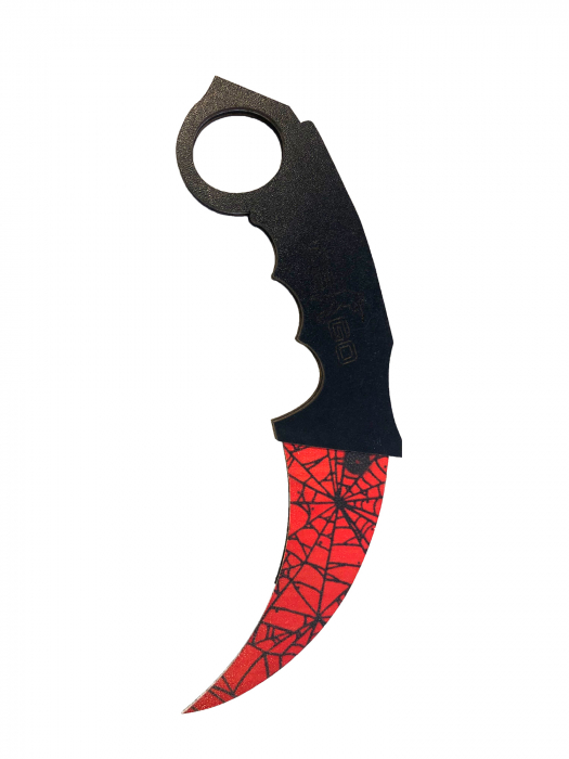 Cutit Karambit din lemn Crimson Web [2]