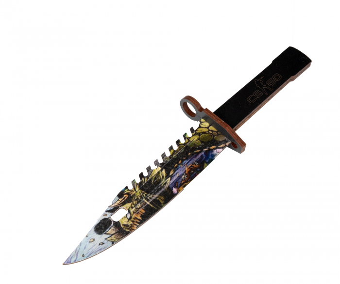 Cutit M9 Bayonet din lemn monster [2]