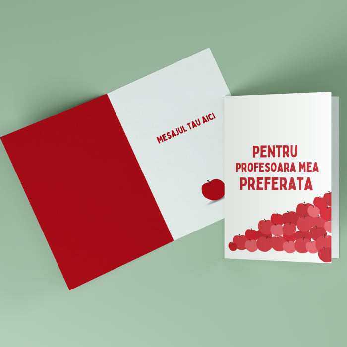 Felicitare personalizata pentru profesoara [1]