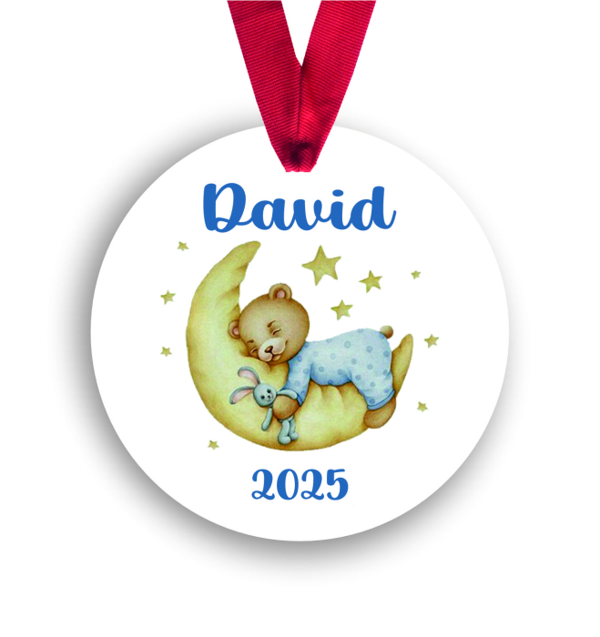 Glob personalizat cu nume Bear sleeping [2]