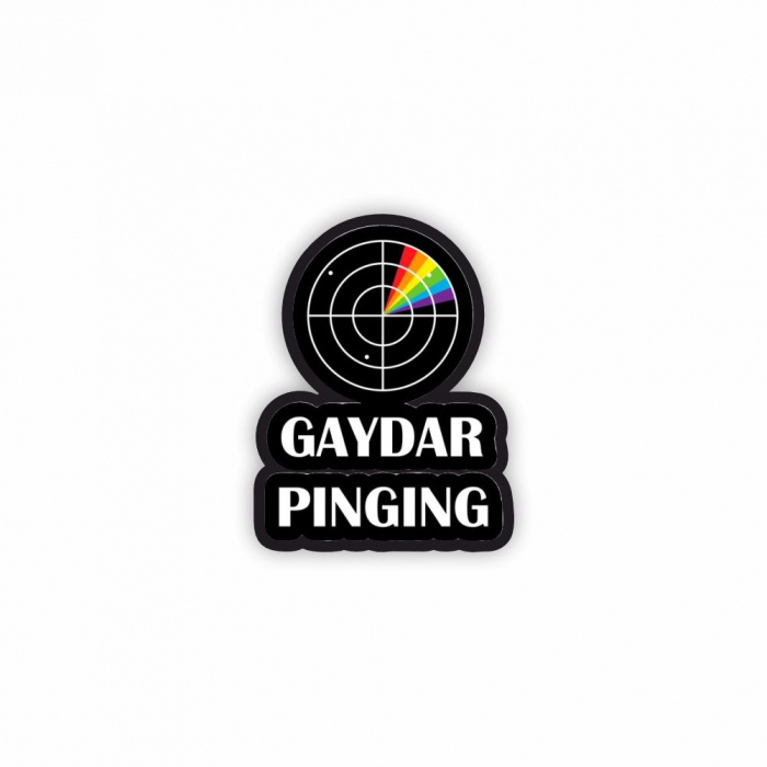 Insigna personalizata cu brosa Gaydar [1]