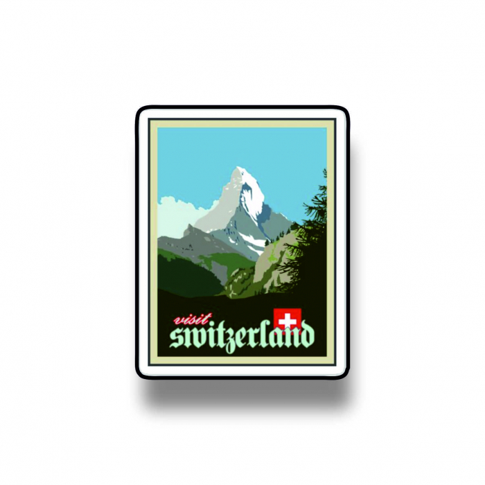 Insigna personalizata cu brosa Switzerland [1]
