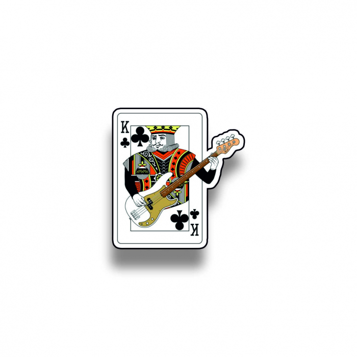 Insigna personalizata cu brosa King guitarist [1]