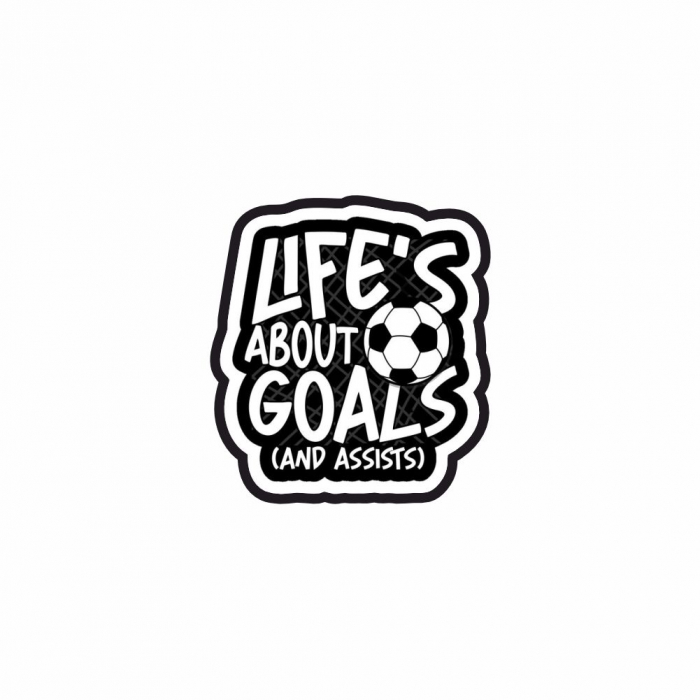Insigna personalizata cu brosa Goals and assists [1]