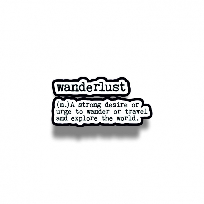 Insigna personalizata cu brosa Wanderlust [1]