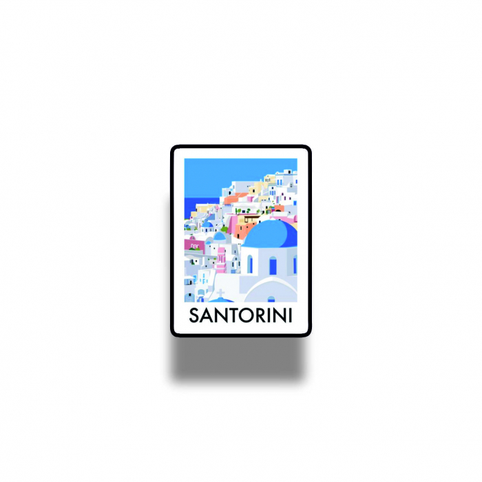 Insigna personalizata cu brosa Santorini [1]
