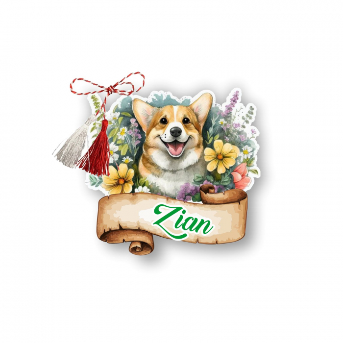 Martisor handmade model Corgi [1]