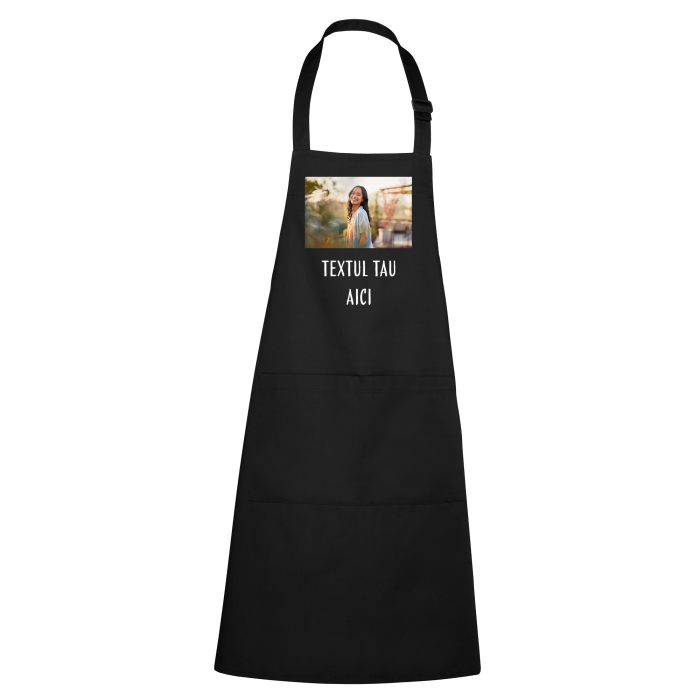 Sort personalizat premium negru cu poza [1]