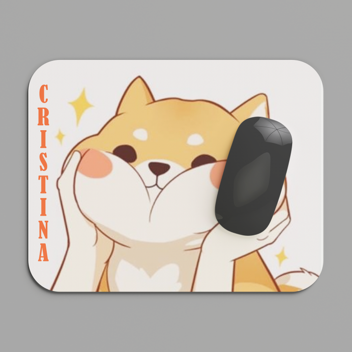 Mousepad personalizat cu nume Corgi [1]