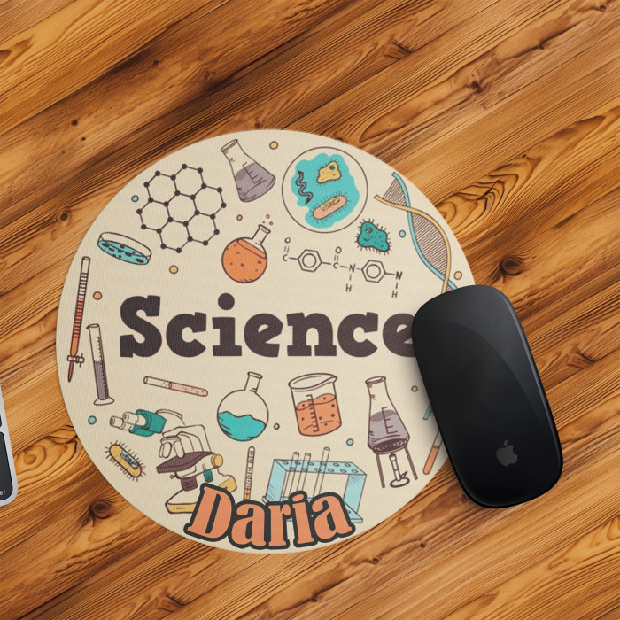 Mousepad personalizat cu nume Science [1]