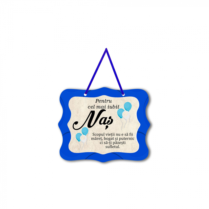 Magnet personalizat cu mesaj pentru nas [1]