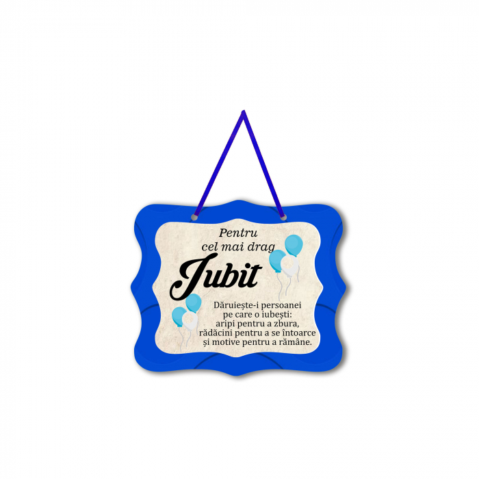 Magnet personalizat cu mesaj pentru iubit [1]