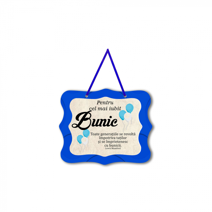 Magnet personalizat cu mesaj pentru bunic [1]