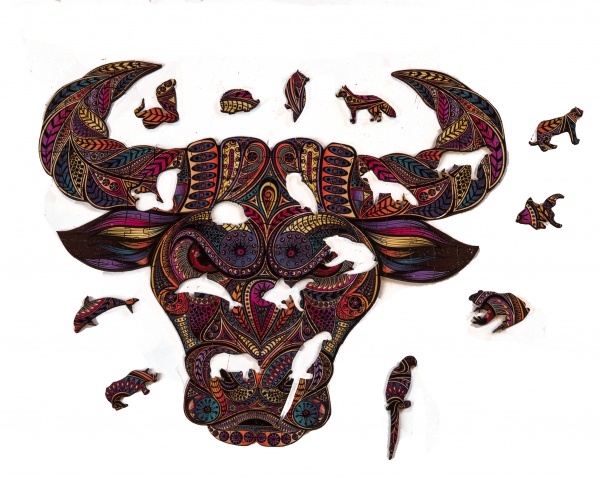 Puzzle personalizat taur 196 piese [2]