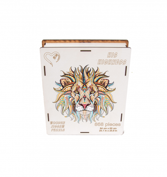 Puzzle personalizat leu 868 piese [2]