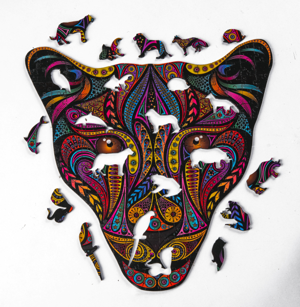 Puzzle personalizat Leopard 195 piese [2]
