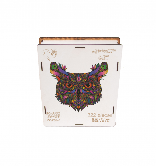 Puzzle personalizat bufnita 322 piese [2]