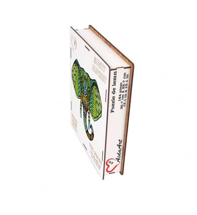 Puzzle personalizat elefant 164 piese [3]