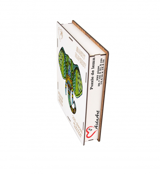 Puzzle personalizat elefant 292 piese [3]