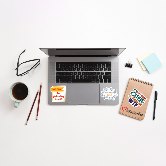 Stickere personalizate Life quotes 6 cm [3]