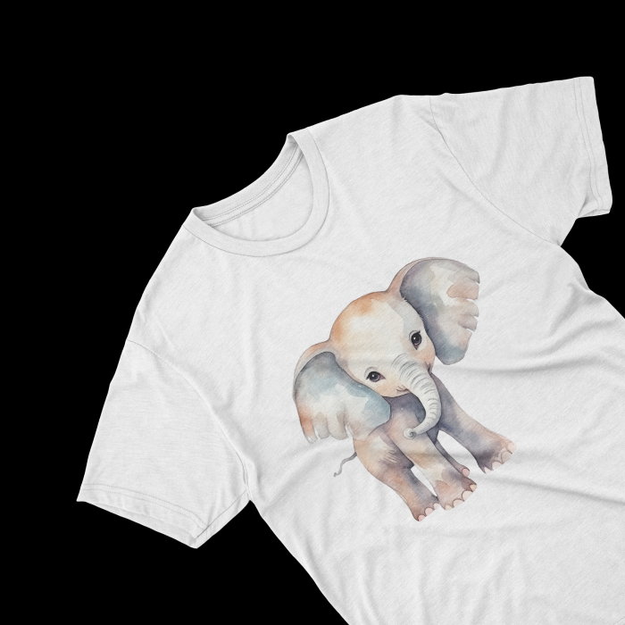 Tricouri personalizate cu poza Elefant Watercolor Dumbo [1]