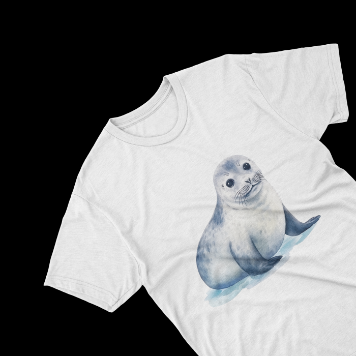 Tricouri personalizate cu poza Foca pui [2]