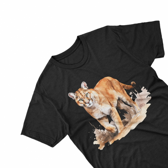 Tricouri personalizate cu poza Puma Watercolor la panda [1]
