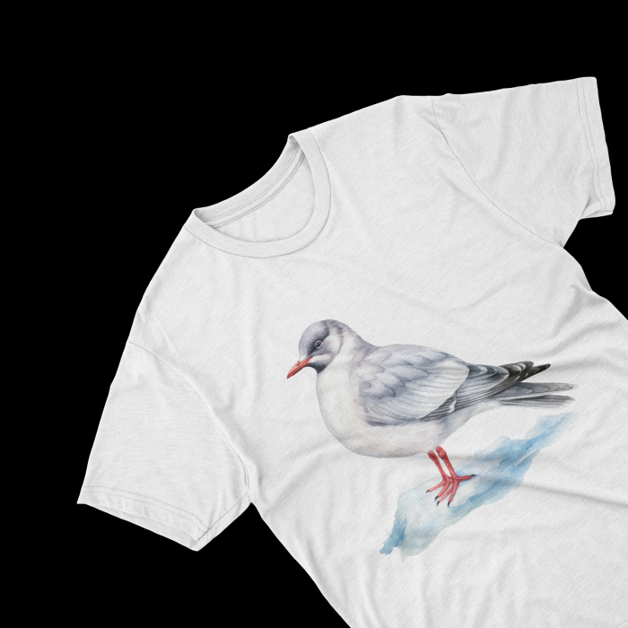 Tricouri personalizate cu poza Pasare Watercolor antarctica [2]