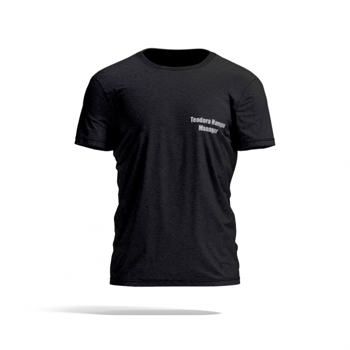 Tricou Personalizat cu mesaj fata si Logo Companie spate [3]