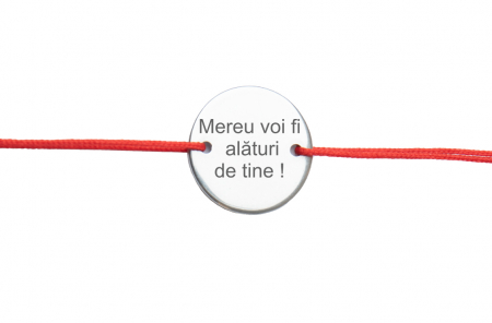 Bratari - Bratara Personalizata Mereu voi fi alaturi de tine
