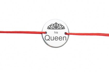 Bratari - Bratara Personalizata his queen