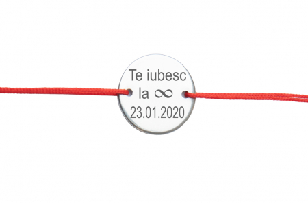 Bratari - Bratara Personalizata Te iubesc la infinit data