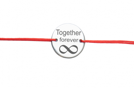 Bratari - Bratara Personalizata Together forever infinit