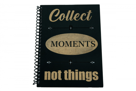 Agende A5 - Agenda personalizata din lemn cu Collect memories , A5
