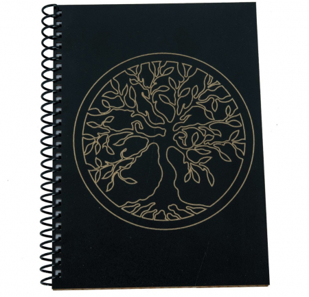 Agenda personalizata din lemn cu Pomul vietii, A5 [2]