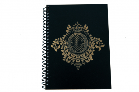 Agenda personalizata din lemn cu initiale, A5 [13]