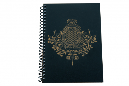 Agenda personalizata din lemn cu initiale, A5 [16]