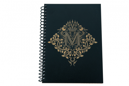 Agenda personalizata din lemn cu initiale, A5 [11]