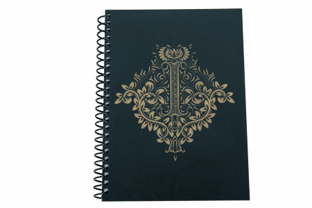 Agenda personalizata din lemn cu initiale, A5 [7]