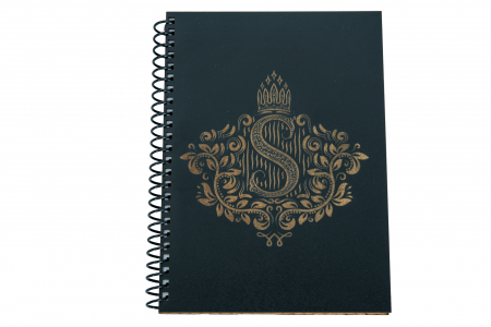 Agenda personalizata din lemn cu initiale, A5 [17]