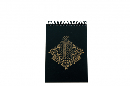 Agenda personalizata din lemn cu initiala, A6 [5]