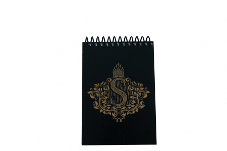 Agenda personalizata din lemn cu initiala, A6 [16]