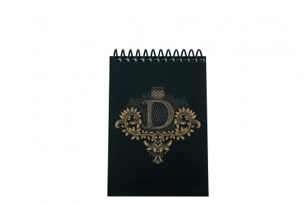 Agenda personalizata din lemn cu initiala, A6 [3]