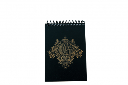Agenda personalizata din lemn cu initiala, A6 [6]