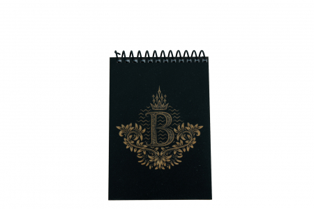 Agenda personalizata din lemn cu initiala, A6 [1]