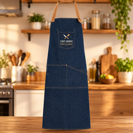 Sorturi - Sort din denim personalizat prin imprimare
